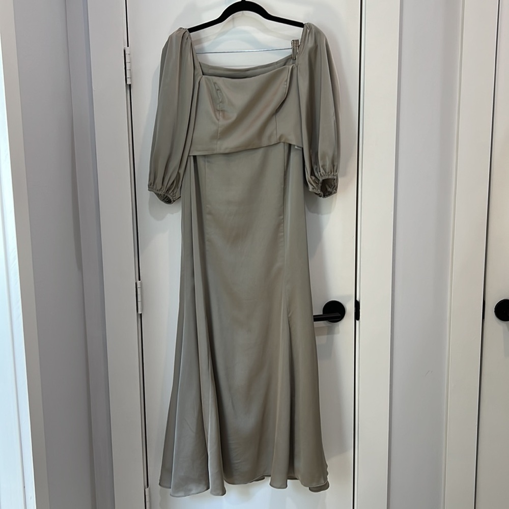 Sage Green Bridesmaid Two-Piece Set - Picture 8 of 10